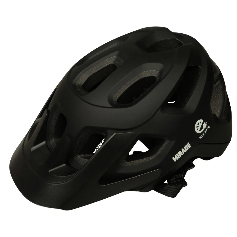 Шлем велосипедный Mirage MTB / Tour / Speed Pedelec матовый чёрный