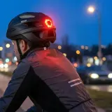 Велосипедный шлем Vayox Active VA0424 с магнитным визором и фонарём — фото 7