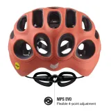 Велосипедный шлем Catlike Kilauea Mips Evo оранжево-золотой матовый — фото 6