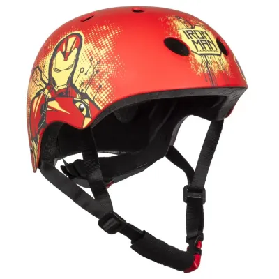 Шлем велосипедный детский Disney V3 Marvel Iron Man красный