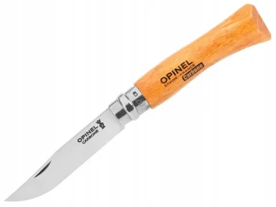 Нож складной Opinel Carbon No.07 углеродистая сталь