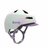 Шлем велосипедный детский Bern Nino 2.0, M, Фиолетовый — фото 1