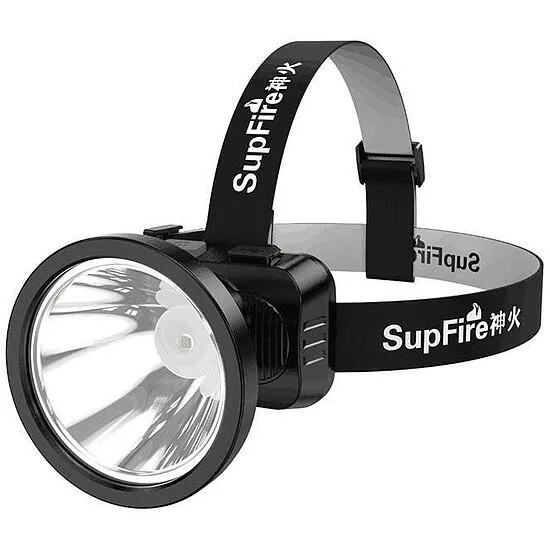 Налобный фонарь SUPERFIRE HL51 160 лм с зарядкой USB