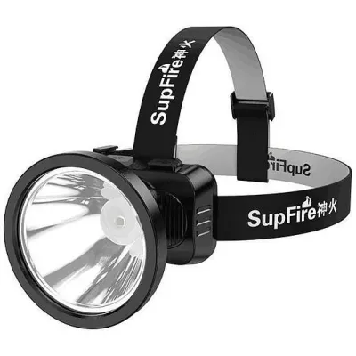 Налобный фонарь SUPERFIRE HL51 160 лм с зарядкой USB