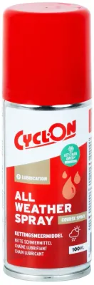 Смазка-спрей для велосипедной цепи CyclOn All-Weather 100 мл