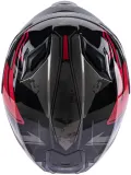 SKF Шлем интегральный SPEC-X SX-82.03/R1 размер L, красный/чёрный — фото 1