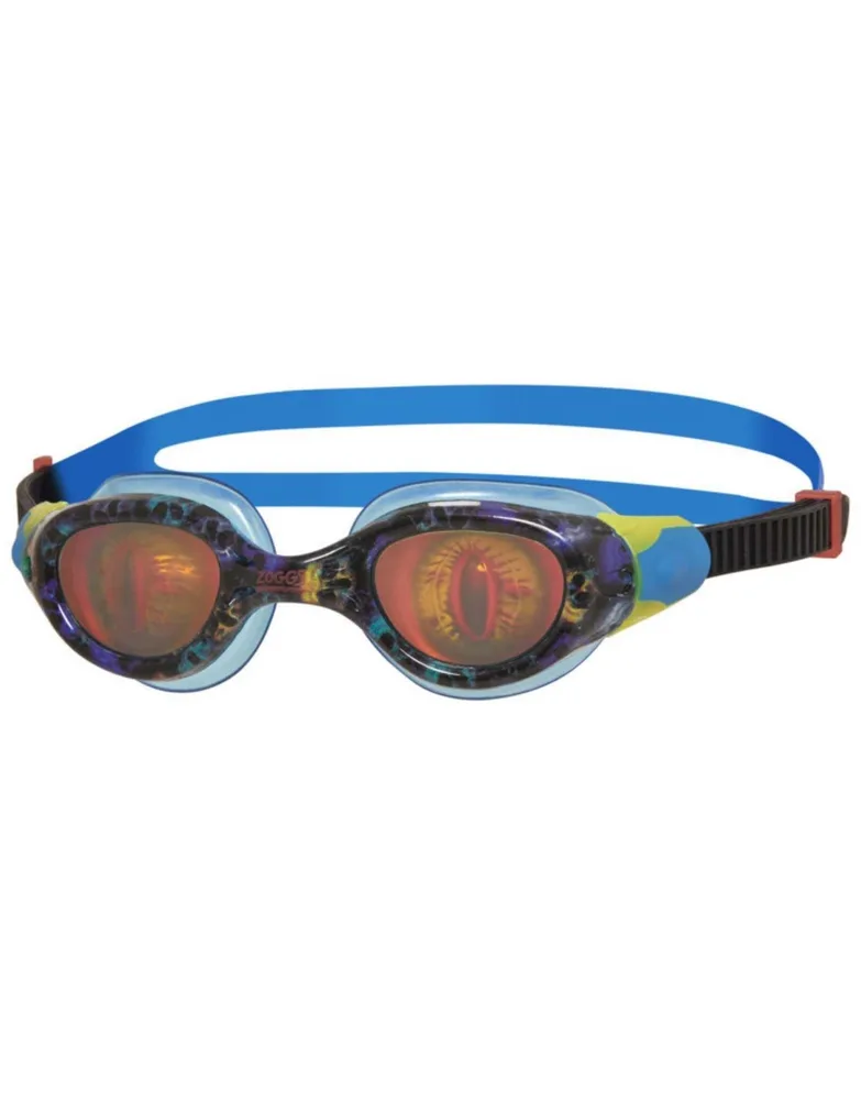 Очки для плавания детские Zoggs Sea Demon Blue с голограммой