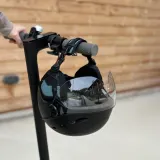 Шлем велосипедный T'nB Visor с прозрачным щитком, размер M, чёрный — фото 2