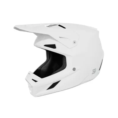 Shot Race Gear Шлем интегральный Shot Speed Solid, белый глянцевый