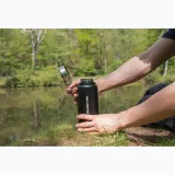 Термофляга Lifeventure Stainless Steel Flask 1 л чёрная — фото 5