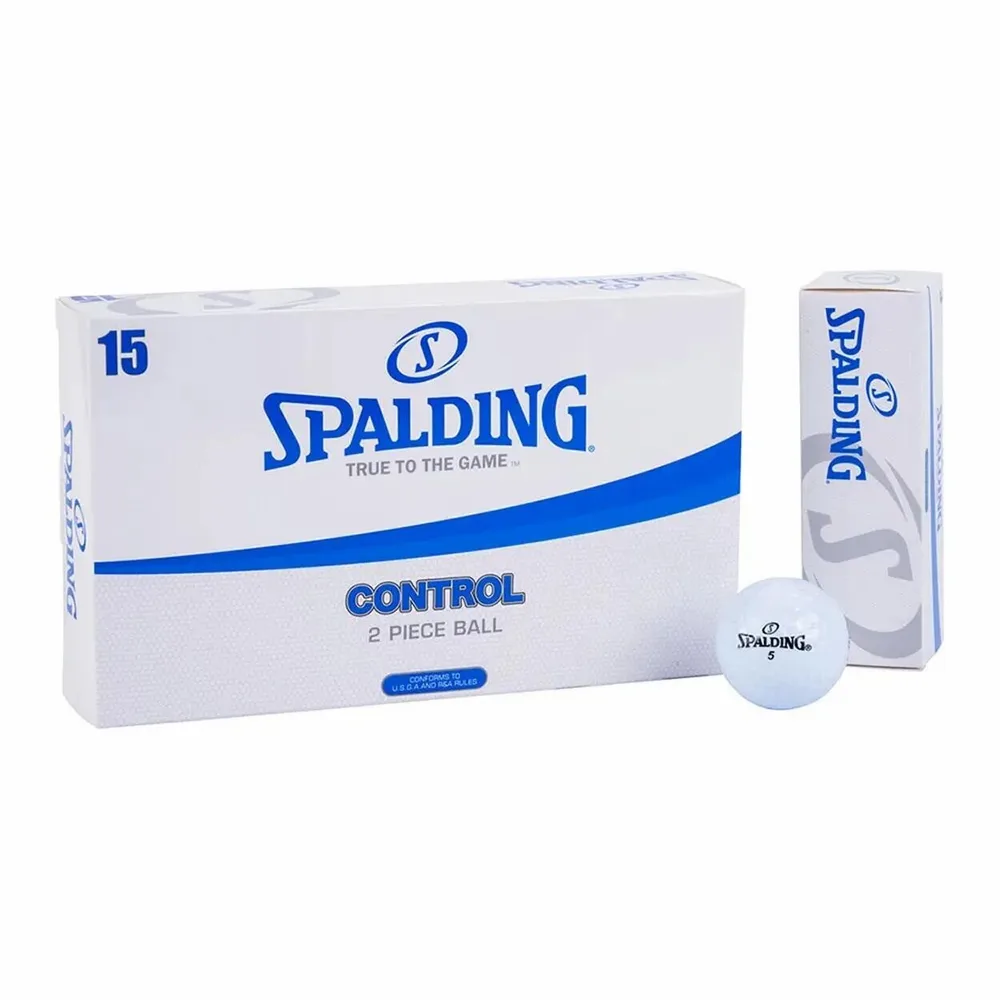 Мячи для гольфа Spalding Control, набор 15 штук