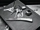 Нож складной Gerber Wingtip серый — фото 3
