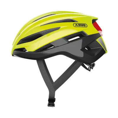 Шлем велосипедный Abus Stormchaser, 51-55 cm, Жёлтый флуоресцентный