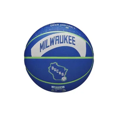 Мяч баскетбольный Wilson Milwaukee Bucks Team City Collector 2023