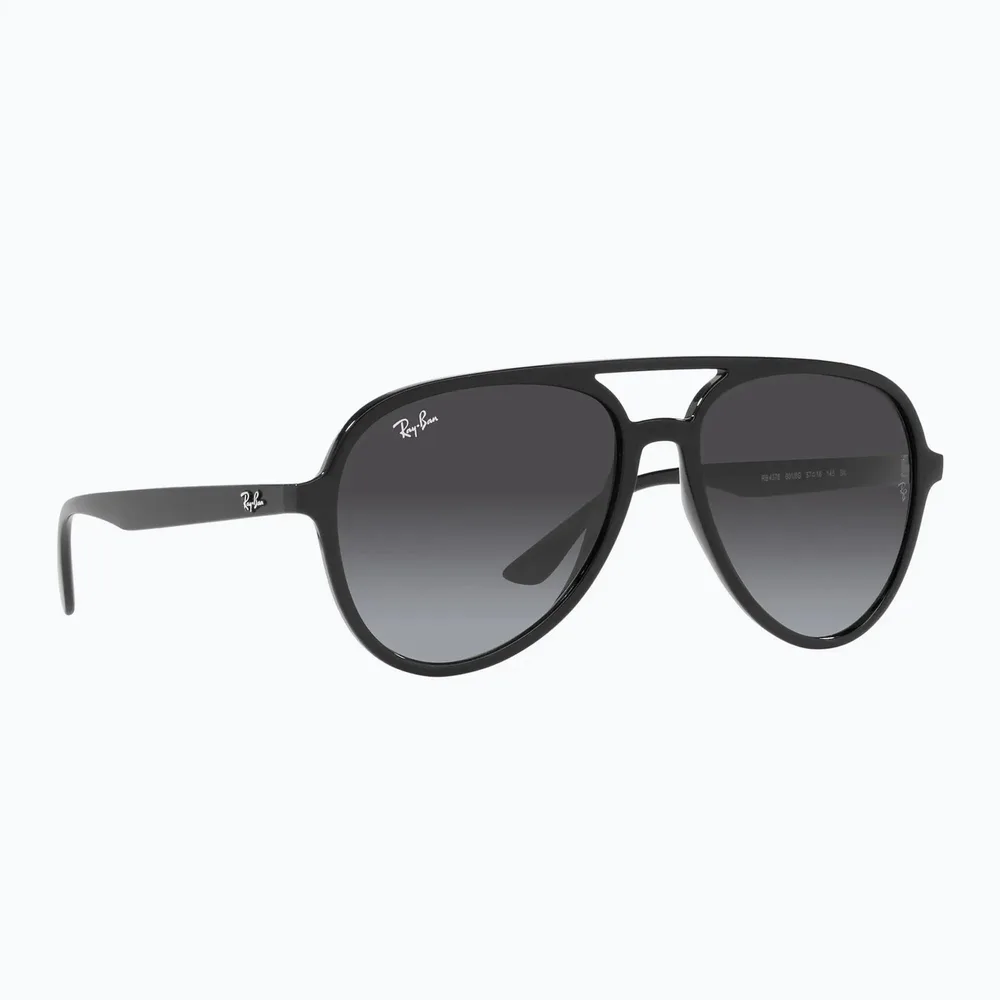 Солнцезащитные очки Ray-Ban RB4376, чёрные, градиентные линзы