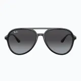 Солнцезащитные очки Ray-Ban RB4376, чёрные, градиентные линзы — фото 2