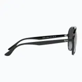 Солнцезащитные очки Ray-Ban RB4376, чёрные, градиентные линзы — фото 5