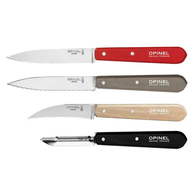 Набор кухонных ножей для овощей и фруктов Opinel Essentials