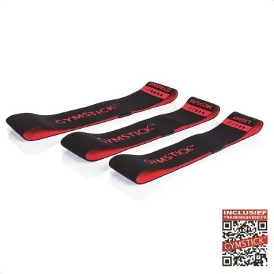 Тканевая эластичная петля Gymstick Mini Band с сильным сопротивлением