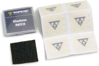 Заплатки самоклеящиеся Topeak Glueless Patch с наждачной бумагой