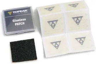 Заплатки самоклеящиеся Topeak Glueless Patch с наждачной бумагой