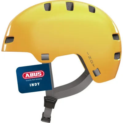 Велосипедный шлем Abus Indy, жёлтый