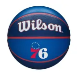 Мяч баскетбольный Wilson NBA Team Philadelphia 76ers Ball размер 7 — фото 1