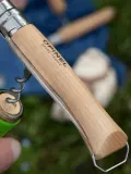 Нож складной Opinel No. 10 со штопором и открывалкой, в чехле — фото 4