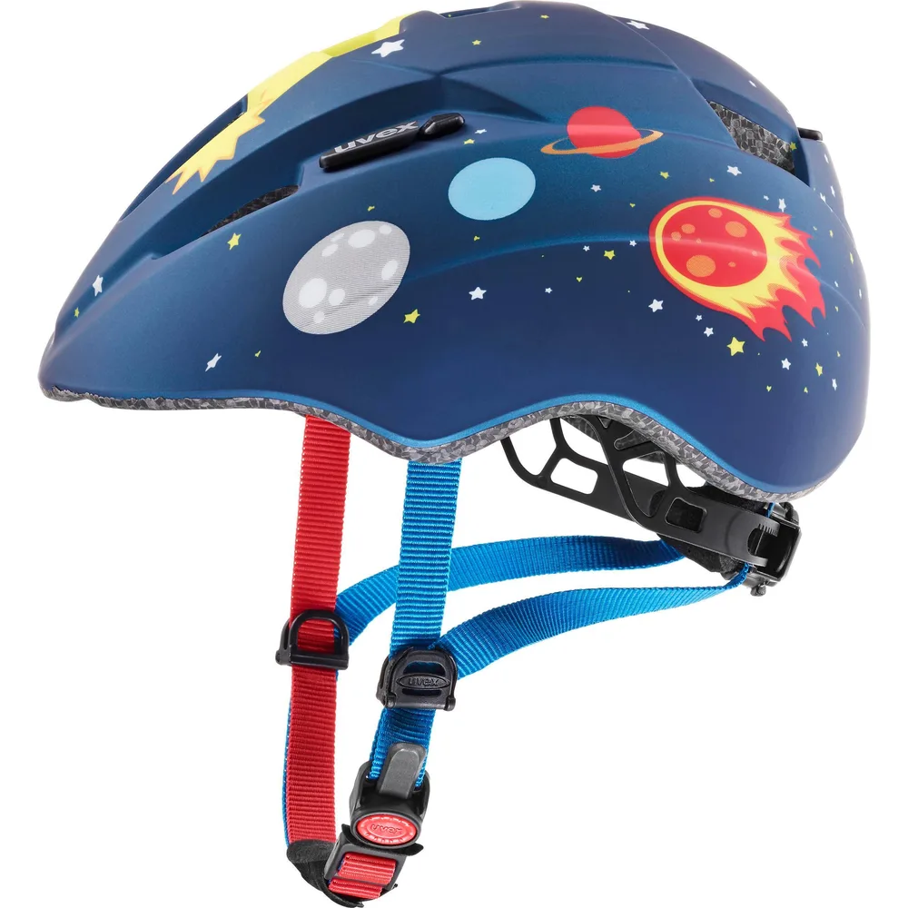 Детский велосипедный шлем Uvex Kid 2 CC, тёмно-синий