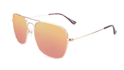 Солнцезащитные очки Knockaround Mount Evans Rose Gold с поляризацией