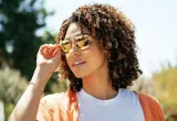 Солнцезащитные очки Knockaround Mount Evans Rose Gold с поляризацией — фото 5