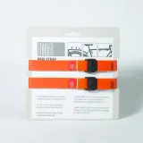 Крепёжный ремешок Fahrer Mini Strap M 35x2 см оранжевый, 2 штуки — фото 1