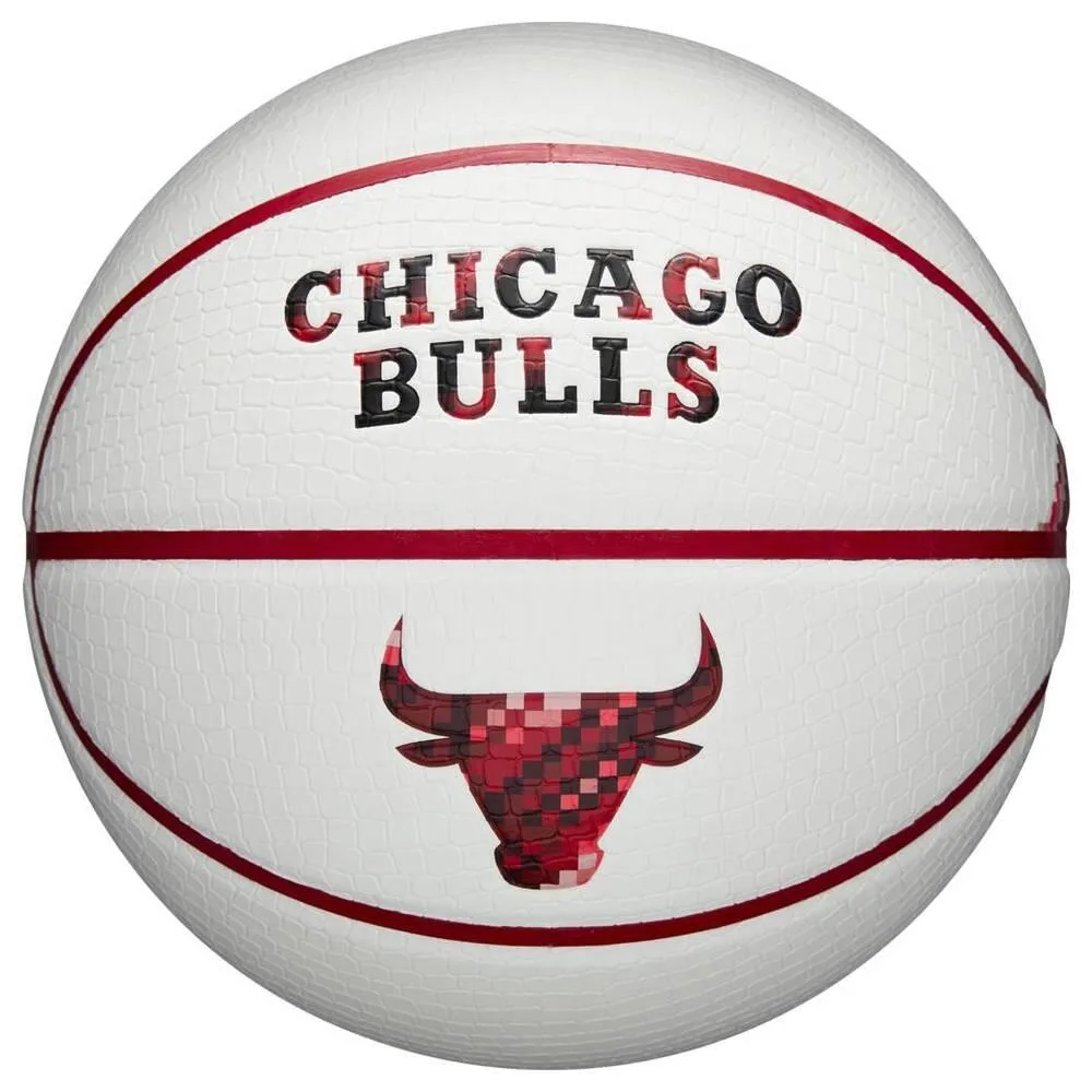 Мяч баскетбольный Wilson NBA Team Pixel Chicago Bulls