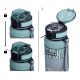 Бутылка для воды Runto Bullet 650 — фото 4
