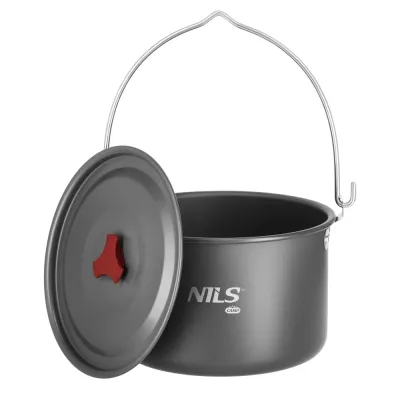 Туристический котелок с крышкой 4 л NC17117 Nils Camp