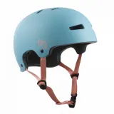 Шлем защитный женский TSG Evolution WMN синий сатиновый — фото 1