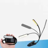 Светодиодная лампа для чтения Tikkens с клипсой и зарядкой USB-C — фото 5