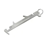 Индикатор износа цепи Lezyne Chain Gauge стальной серебристый — фото 1