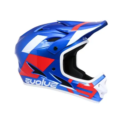 Шлем велосипедный полнолицевой Evolve Storm, 59-60, Синий