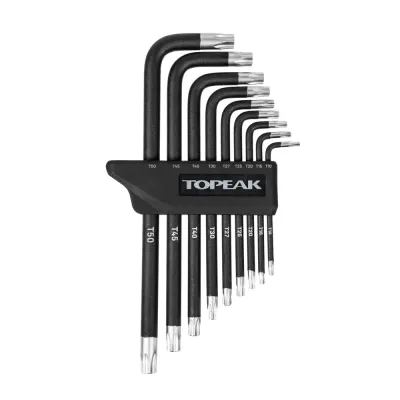 Набор Torx Topeak DX из 9 предметов, размеры от T10 до T50