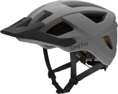 Велосипедный шлем Smith Session MIPS матовый серый Cloudgrey