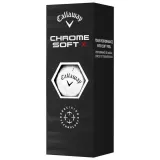 Мячи для гольфа Callaway Chrome Soft X, 12 шт, белые — фото 2
