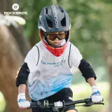 Шлем велосипедный детский ROCKBROS TT-3200 OFF-ROAD 2 в 1 со съемной челюстью — фото 7