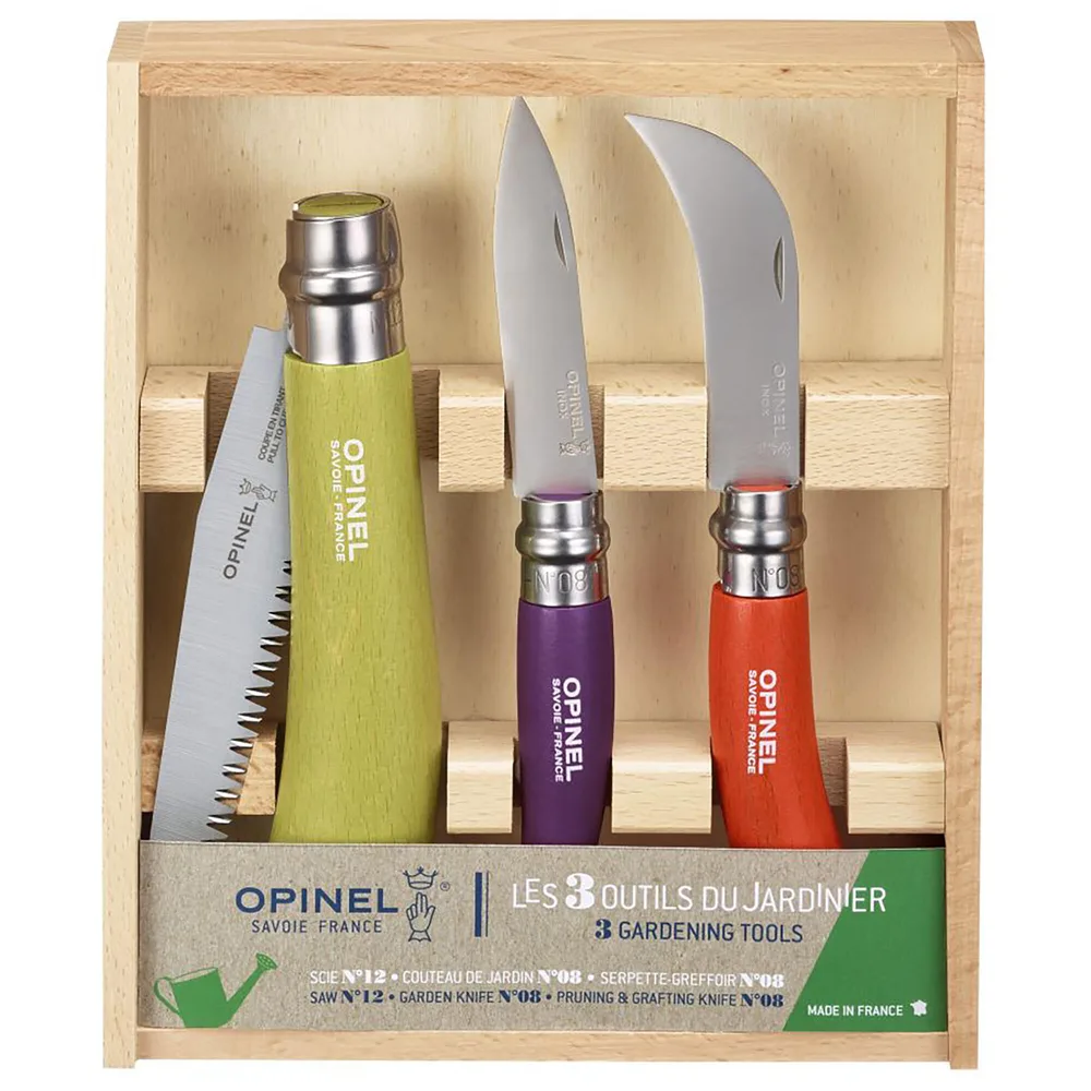 Набор из двух ножей и пилы Opinel