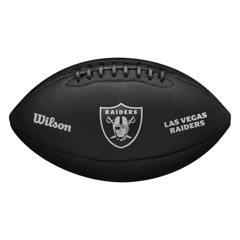 Мяч для американского футбола Wilson NFL Las Vegas Raiders Metallic