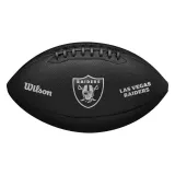 Мяч для американского футбола Wilson NFL Las Vegas Raiders Metallic — фото 1