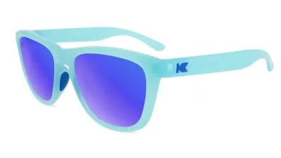 Очки солнцезащитные Knockaround Icy Blue категория 3 с поляризацией