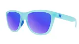 Очки солнцезащитные Knockaround Icy Blue категория 3 с поляризацией — фото 3