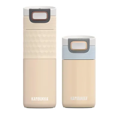 Набор термокружек Kambukka Etna Grip 500 мл и Etna 300 мл Beige Lover