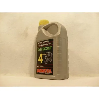 Danico Моторное масло для четырёхтактных скутеров Denicol Syn Scoot 4T 5W40, 1 л